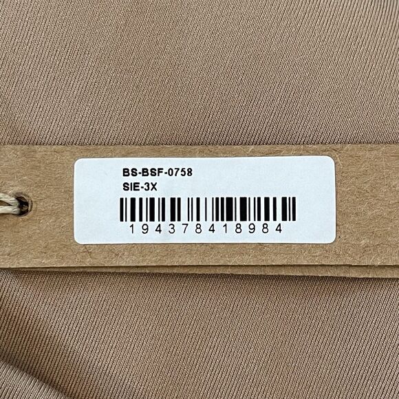 SKIMS All In One Strapless Bodysuit Jumpsuit Sexy Date Bodycon Sienna Tan 3X NWT - Picture 15 of 16